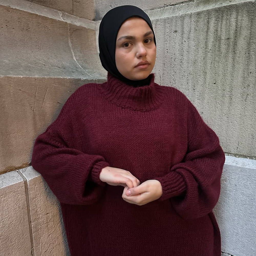 Robe Longue en Maille Élégante - Image 2